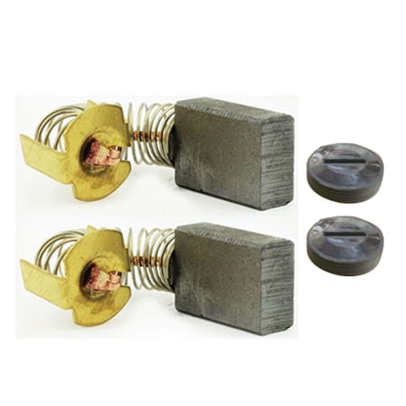 Superior Electric Carbon Brush & Brush Cap / Holder Set, PK 2 S77-K1